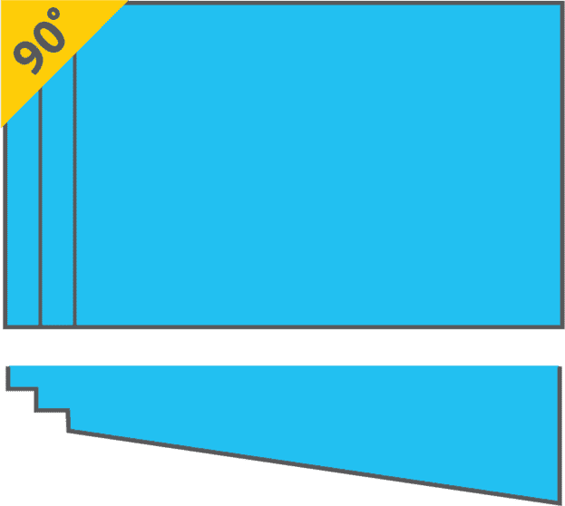 Amber Fibreglass Pool