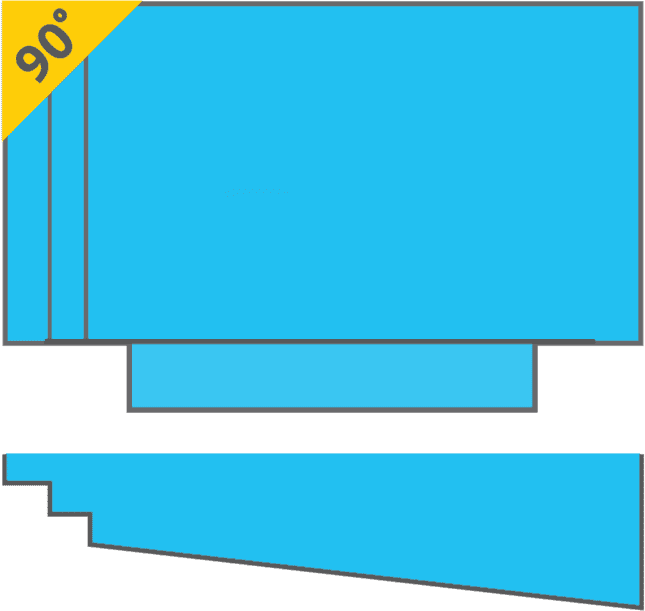 Amber Patio Fibreglass Pool