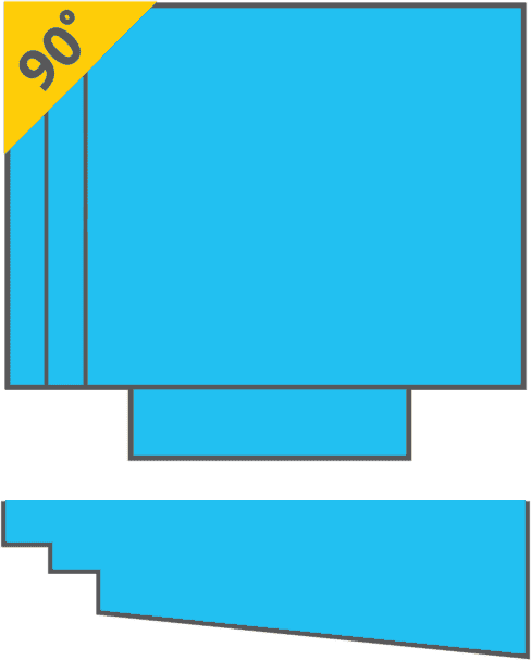 Diamond Patio Fibreglass Pool