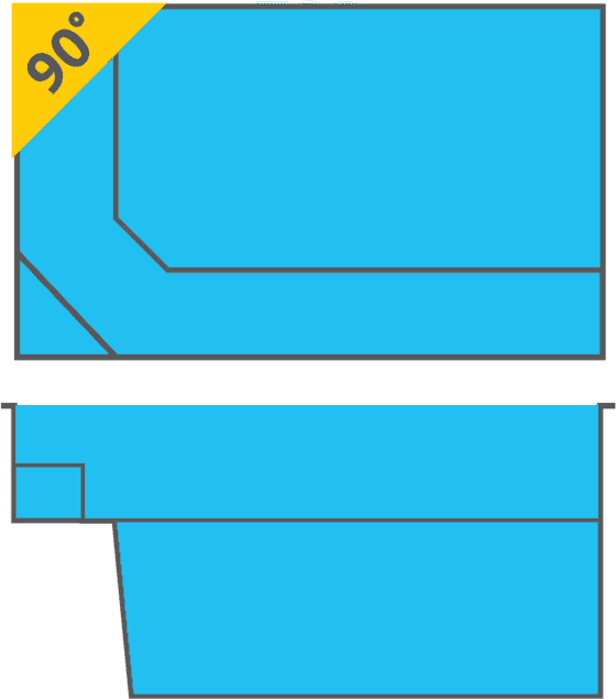 Pebble Fibreglass Pool