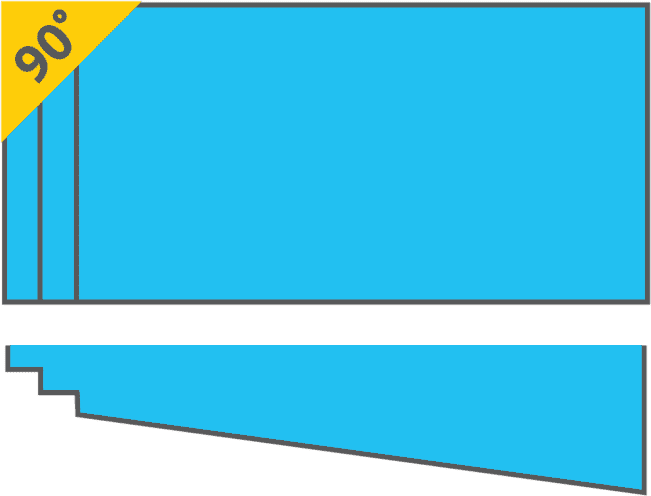 Topaz Fibreglass Pool