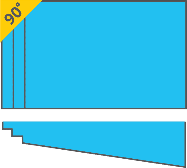 Violet Fibreglass Pool