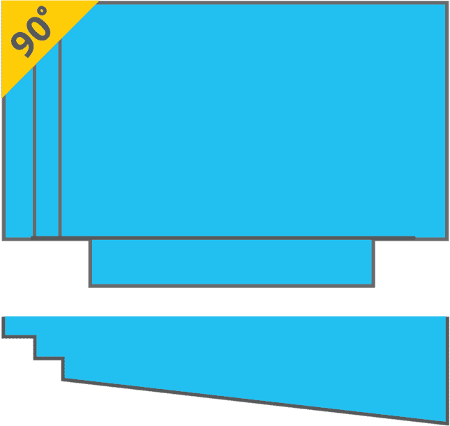 Violet Patio Fibreglass Pool